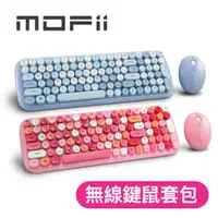 在飛比找PChome24h購物優惠-Esense MOFII Candy XR 無線鍵盤滑鼠組