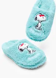 [Taking Shape] Taking Shape Snoopy Slipper Size M in Blue - Women's Shoes Blue