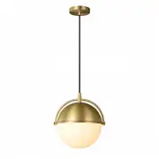 Amonson Lighting Globe Pendant Light Small Replica - Brass