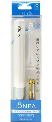 IONIC IONPA DM-011 Electric Tooth brush Serration Cut with Battery Made in Japan