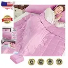 Machine Washable Cooling Weighted Blanket 48"x72" - Ultra Soft, Durable Design