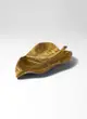 ST.MALO秘魯工匠手工陶瓷藝術葉型造型擺飾-25CM-金銅色-2201PH