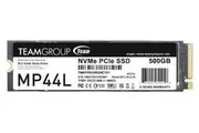 TEAMGROUP MP44L 500GB SLC Cache NVMe 1.4 PCIe Gen 4x4 M.2 2280 Laptop&Desktop SSD (R/W Speed up to 5,000/3,700MB/s)