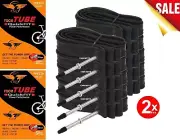 2 X QuickFIT Rims "700c 18c to 23/25c 60Mm Presta Valve Road Bike Race Tube
