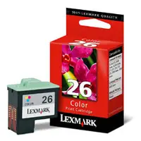 在飛比找PChome商店街優惠-LEXMARK㊣原廠墨水匣10N0026(26)彩色高容量適