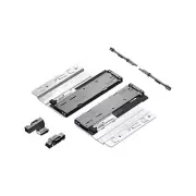 Hettich IW21-4D-PTO22 22 lb. Weight Capacity Push-To-Open System - Grey