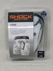 Shock Doctor Large Adult Core Compression Shorts with Bio-Flex Cup -