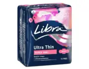Libra Ultra Thin Super Pads with Wings, Pack of 12 | AU