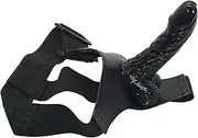 XJPXFQ Sexy smooth strap-on dildo, flexible strap-on dildo, anal plug, butt plug with 15 cm penis, adjustable harness, removable anal dildos, anal plug, butt plug, SM sex toy for men and women