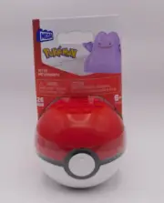 DITTO Pokemon Mega Construx Poke ball 26 pcs Building Set