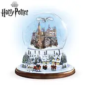 'I'd Rather Stay At HOGWARTS This Christmas' Glitter Globe
