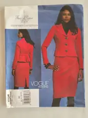 Vogue 1126 sewing pattern TRACY Reese Jacket and Skirt 8-10-12-14 uncut