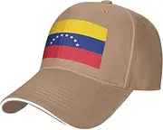 [SSIULUS] Flag of Venezuela Casquette Cap Hats,Trucker,Baseball Cap with Snapback,Perfect for Summer,Golf