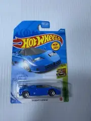Hot Wheels 2021 HW Exotics 6/10 Blue ‘94 Bugatti EB110 SS Diecast Car New