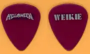 Helloween Michael Weikie Vintage Tour Guitar Pick