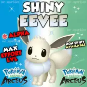 ✨ SHINY EEVEE ✨ ALPHA ✨ MAX EFFORT ✨ Shiny Pokemon Legends Arceus ✔️ FAST SHIP