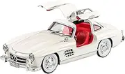 for 1:24benchi300sl Car Model New Energy Simulation Alloy Car Model Collection Ornaments(White)
