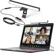 HumanCentric Video Conference Lighting - Webcam Light for Streaming, LED Monitor and Laptop Light for Video Conferencing, Zoom Lighting for Computer, Replaces Ring Light for Zoom Meeting, Single Set