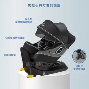 Aprica Cururila Plus 360 Safety 新轉式平躺型汽座 旋轉汽座 【送 費雪海馬】