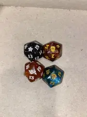 1x Oversized Mtg Spindown Dice Foundation Outlaws Thunder DND Baldur Dominaria