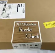 3D Wooden Puzzle Clock Model Kits For Adults Tower Desk Amy & Benton LQD001