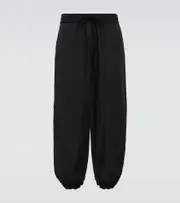 [Junya Watanabe] Junya Watanabe Wide-leg sweatpants UK 34 black