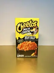 ⚪️ New Limited Time Cheetos Mac N Cheese Buffalo Pasta Sauce Flavor Box 5.9oz
