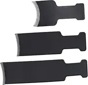 OATIPHO 3Pcs Hair Coloring Comb Professional Hairdressing Tint Brushes for Hair Dyeing Black Hair Brush Tool for Home and Salon Use Easy to Clean and Economic
