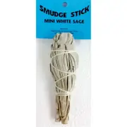 Mini White Sage Smudge Stick - Spiritual Cleansing Ritual Ceremony Smudge Tool