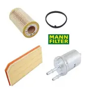 Tune Up Kit Air Engine Oil Fuel Filters for Volkswagen GTI 2006-2008 (for: Volkswagen)