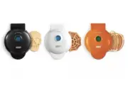 NEW Dash Halloween Mini Waffle Maker Set of 3 Pumpkin, Skull and Spider Web