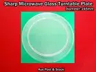 Sharp Microwave Oven Spare Parts Glass Turntable Plate Platter 245mm (W9) New