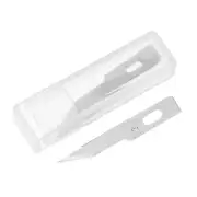 25Pcs 38.5x10.3mm Craft Knife Blades, High Speed Steel Hobby Blades Set