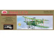Guillow's SE5-A - Laser Cut Balsa Plane Model Kit
