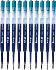 iungo Gel Ink Refills Blue 0.5mm Compatible Parker G2 Type Pelican Fibercastle Visconti Monte Grappa Monte Delta Fischer KAWECO Marlen Omas Smith & Wesson Schaeffer Porsche