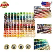 Professional Quality 260 Spools Polyester Embroidery Thread for Creatives