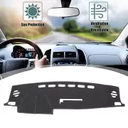 Car Dashboard Cover Gray Non-slip Mat Protector Carpet for Toyota RAV4 2013-2018 (for: Toyota)