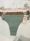 Danskin 5 pack No Show Super Soft Panties Size SMALL Priced $48.00