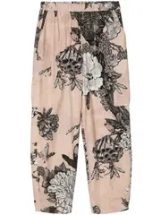 [Biyan] Parro Relax Fit Cotton Print Pants