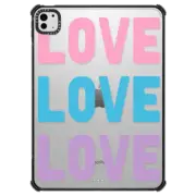 iPad Pro 11-inch (M4) iPad Impact Case Love Pink and Blue