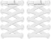 [QHSXMQ] 2 Pairs Shoelaces Buckle Lock,No Tie Magnetic Shoelace Buckle for Kids,Metal Shoelace Connector fits Boots,Quick Release Clasp for Adults,Lazy Laces Lock for Sneakers,Canvas,Casual Shoes