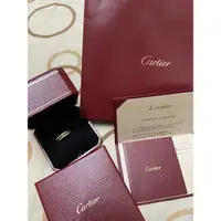 在飛比找蝦皮購物優惠-Cartier trinty 三環戒 戒指 二手