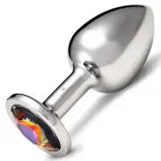 Rosebuds Stainless Steel Butt Plug Large - Volcano