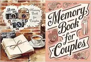 Memory Book For Couples,Our Story Book For Couples - Adventure Notebook Meaningful Design 58 Pages For Travel Wedding Retirement Memory Keeping