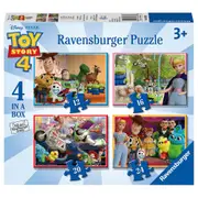 24pc Ravensburger Disney Toy Story 4-In-A-Box Set Kids Jigsaw Puzzle 3y+