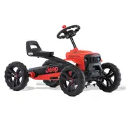 Berg Jeep Rubicon Buzzy Kids/Children's Pedal Go Kart Ride On Toy Red 2-5y