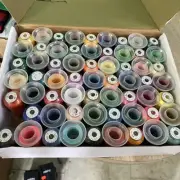 Lemonfilter Sewing Thread Set 62 Color , Spool Polyester. Open Box Missing 1.
