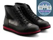 Onitsuka Tiger THE ONITSUKA BLUCHER MT 1183C415 001 BLACK/RED Unisex Leather