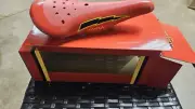 Monza Red Bmx Seat Elina Style Hutch Mongoose Redline Huffy Schwinn GT Dyno