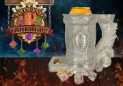 PALADIN Tankard Dice Tower & Vault; Pop-Beer Can Stein Flagon Mug Insert TTRPG